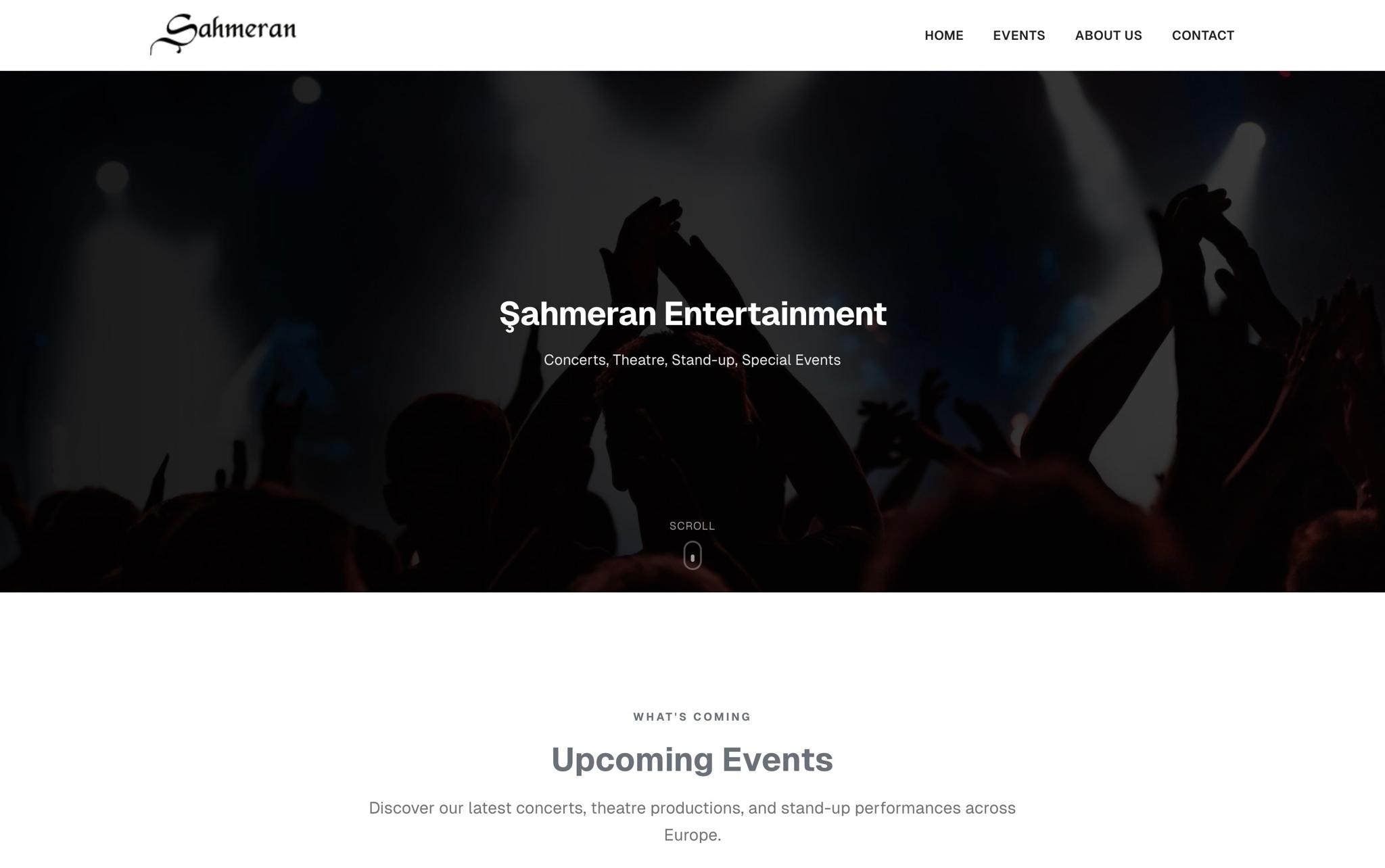Şahmeran Entertainment - Unlimited Medya Global Turneler projesi
